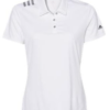 Polo adidas femme_blanc
